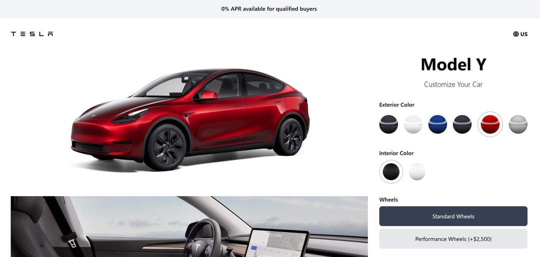 Tesla Configurator